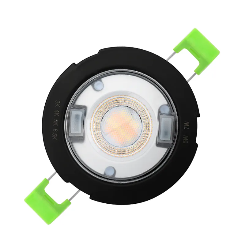 7W/5W, LED FIRE RATED DOWNLIGHT, Triac dimmable, IP65 with 4CCT and power selectable